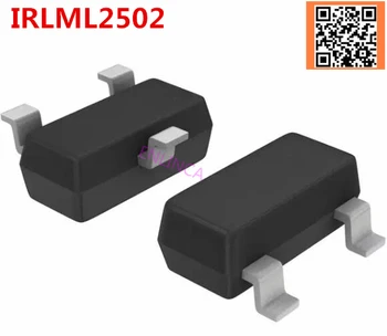 50pcs IRLML2502TRPBF SOT23 IRLML2502 СОТ IRLML2502TR Мощност MOSFET ново и оригинално добро качество Изображение 0