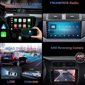 9 инчов Android 13 за Toyota Avanza 2010-2016 кола GPS радио 4G WIFI видео плейър Carplay мултимедия стерео екран автоматично Изображение 3