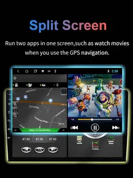 9 инчов Android 13 за Toyota Avanza 2010-2016 кола GPS радио 4G WIFI видео плейър Carplay мултимедия стерео екран автоматично Изображение 5