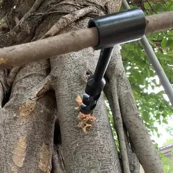 Bushcraft ръчна бормашина въглеродна стомана ръчна свредло за оцеляване преносим ръчен оцеляване свредло самонарезни оцеляване дърво удар инструмент Изображение 1