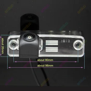 HD 1280*720 Fisheye метален корпус кола задно виждане обратна камера за Subaru Legacy Wagon Forester Impreza Sedan Outback WRX Sedan Изображение 4