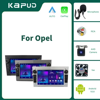 Kapud Android 10 За Opel GPS мултимедия кола радио видео плейър навигация 7'' Astra Vectra Antara Zafira Corsa Combo стерео DSP Изображение 0
