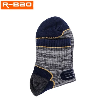 R-BAO 1 чифт летен памук на открито катерене риболов къмпинг туризъм чорапи бързосъхне глезена протектор спортни чорапи за жени мъже Изображение 2