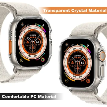 TPU мек калъф За Apple часовник Ultra 49mm Смарт часовник против падане против надраскване защитни калъфи аксесоари За iWatch Ultra 2 49mm Изображение 1