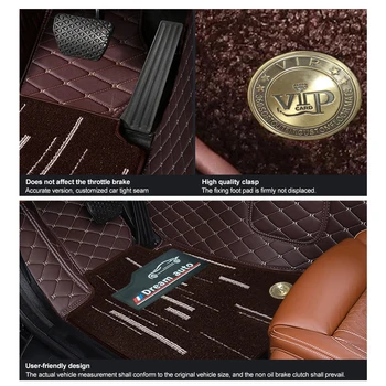 Автомобилни стелки по поръчка за Bentley Falcon 2016-2018 Автомобилни стилизиращи килими Килими Liners Изображение 5