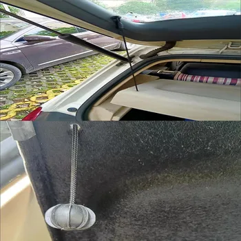 За VW Golf MK5 MK6 GTI Rabbit Trunk Parcel Shelf String Cord Tonneau Strap Clip Изображение 3