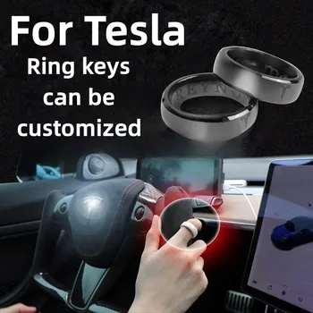 За модел 3 / Y Персонализирана версия Nfc Smart Key Ring Key Fob Rings Sensor Ring Portable и лесен за работа Изображение 0