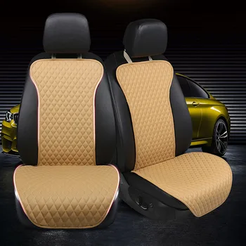  Капакът на столчето за кола не се движи възглавници за столчета за кола, универсална Pu кожа без плъзгане аксесоари Cover Water Proof за Honda Civic E6 X55 Изображение 3