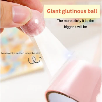 Лепило цветно запечатване перлена лепкава топка новак декомпресия мода бонбони цветове вода студент Изображение 4