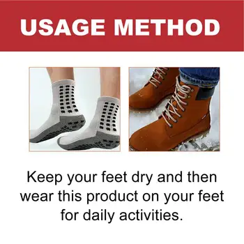 Масажиращи чорапи Чорапи за подкрепа на краката за отслабване Удобни йонни оформящи тялото стреч чорапи Топъл масаж на краката Термотерапевтичен Изображение 4