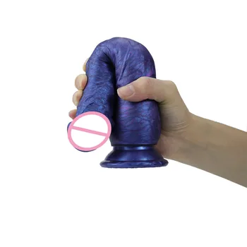 Мъчителен цветен силиконов вибратор анален щепсел директен пенис женски прав мастурбатор симулация мек вибратор фалшиви пенис секс играчки Изображение 5