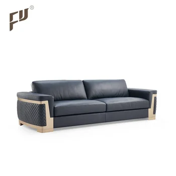 Отстъпка на едро Високо качество офис мебели диван луксозен дизайн нов модел вътрешен арабски син етаж диван комплект