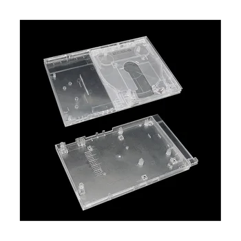Прозрачен комплект за прозрачна обвивка DIY замени подмяна на жилища Flip Top Case Clear Game аксесоари за PS2 Slim SCPH 9Xxxx Изображение 3