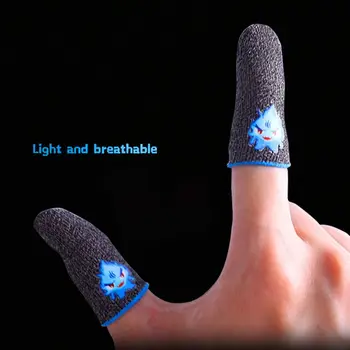  против хлъзгане дишаща предотвратяване на плъзгане на ръката проводими дишащи креватчета пръсти покриват потни пръсти пръст ръкав