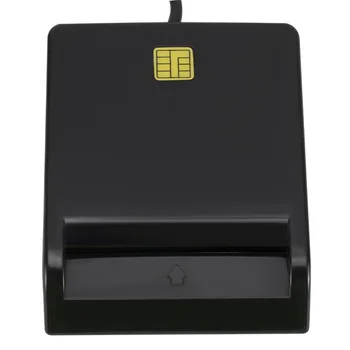 Универсален преносим четец на смарт карти за банкова карта ID CAC DNIE ATM IC SIM четец на карти за Android телефони и таблети Изображение 2