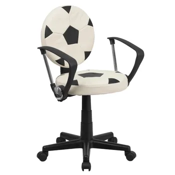Футбол въртящ се офис стол с ръце евтини бюро стол мебели